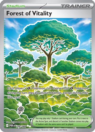 POKEMON TCG - Forest of Vitality 109 ME03 Perfect Order - Ultra Rare