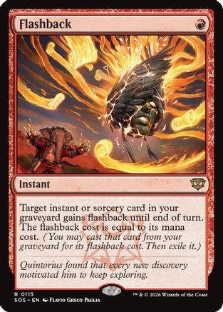MAGIC: THE GATHERING - Flashback (SOS-115) - Secrets of Strixhaven Foil
