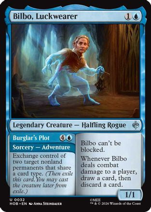 MAGIC: THE GATHERING - Bilbo, Luckwearer (HOB-032) - The Hobbit