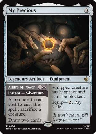 MAGIC: THE GATHERING - My Precious (HOB-176) - The Hobbit Foil