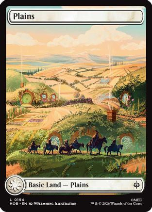 MAGIC: THE GATHERING - Plains (0194) (HOB-194) - The Hobbit