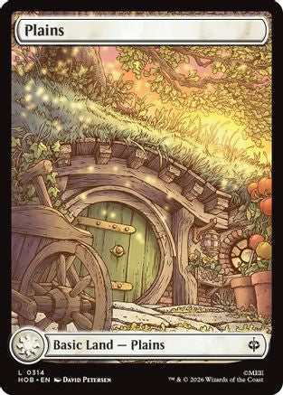MAGIC: THE GATHERING - Plains (0314) (HOB-314) - The Hobbit