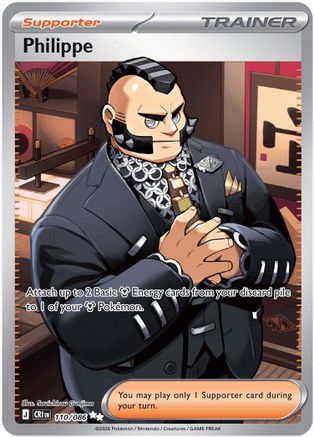 POKEMON TCG - Philippe 110/086 ME04 Chaos Rising - Ultra Rare