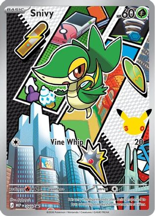 POKEMON TCG - Snivy 049 ME Mega Evolution Promo - Promo