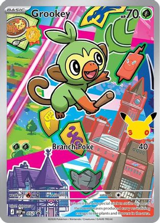 POKEMON TCG - Grookey 052 ME Mega Evolution Promo - Promo
