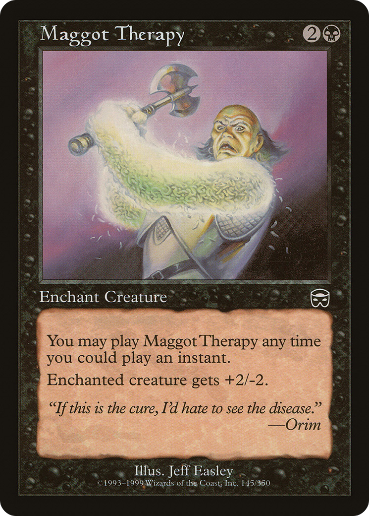 MAGIC: THE GATHERING - Maggot Therapy (MMQ-145) - Mercadian Masques