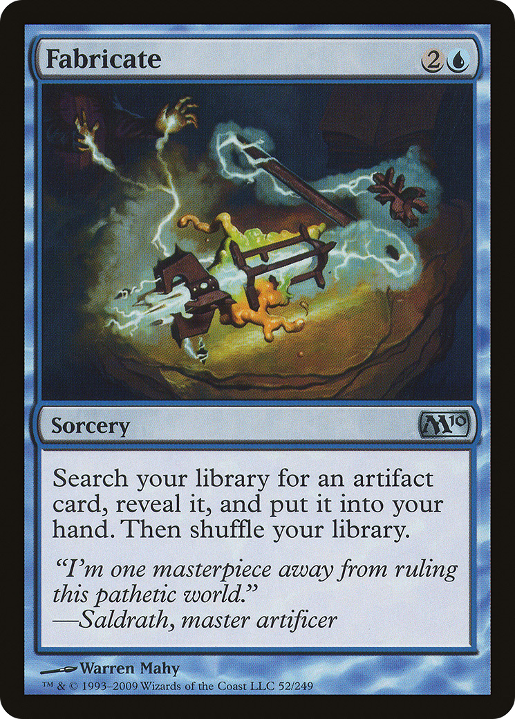 MAGIC: THE GATHERING - Fabricate (M10-052) - Magic 2010 Foil