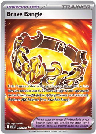 POKEMON TCG - Brave Bangle 104 ME05 Pitch Black - Ultra Rare