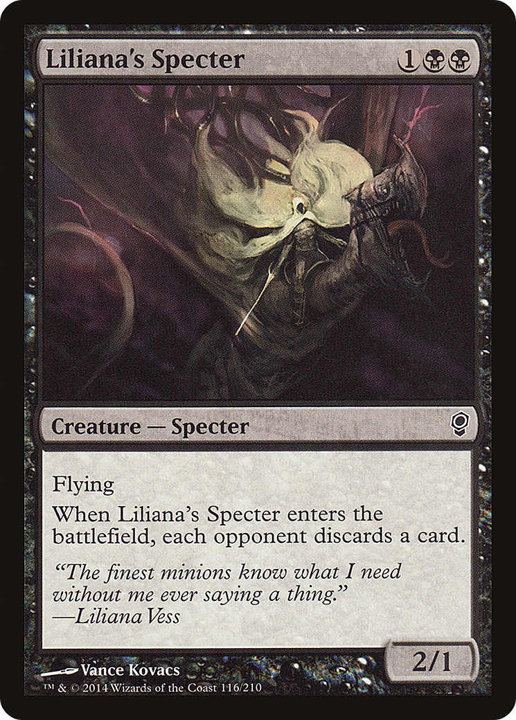 MAGIC: THE GATHERING - Liliana's Specter (CNS-116) - Conspiracy Foil