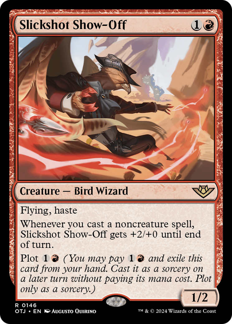 MAGIC: THE GATHERING - Slickshot Show-Off (OTJ-146) - Outlaws of Thunder Junction Foil