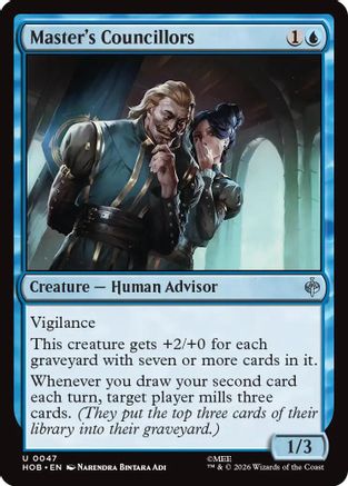 MAGIC: THE GATHERING - Master's Councillors (HOB-047) - The Hobbit