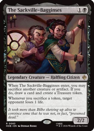MAGIC: THE GATHERING - The Sackville-Bagginses (HOB-083) - The Hobbit
