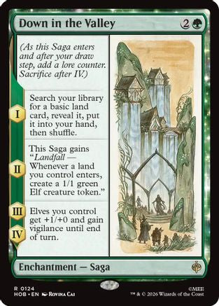 MAGIC: THE GATHERING - Down in the Valley (HOB-124) - The Hobbit