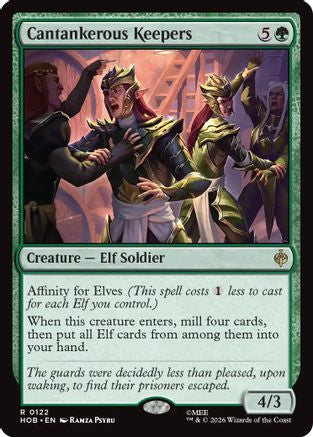 MAGIC: THE GATHERING - Cantankerous Keepers (HOB-122) - The Hobbit