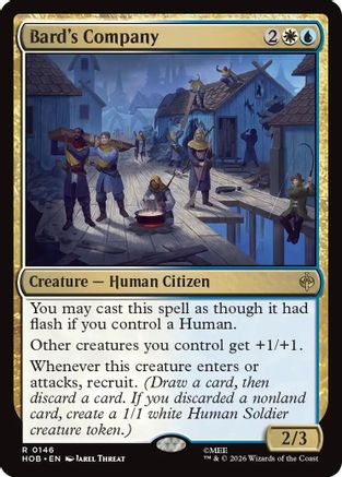 MAGIC: THE GATHERING - Bard's Company (HOB-146) - The Hobbit