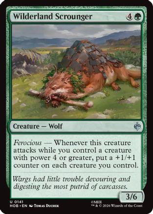 MAGIC: THE GATHERING - Wilderland Scrounger (HOB-141) - The Hobbit