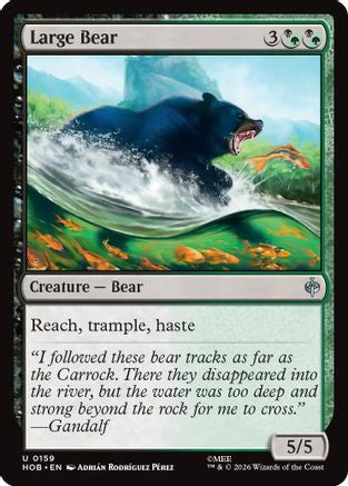 MAGIC: THE GATHERING - Large Bear (HOB-159) - The Hobbit