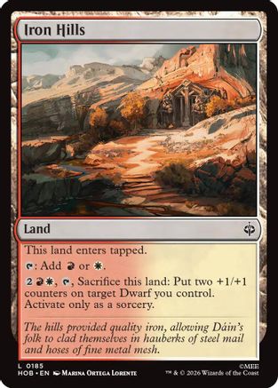 MAGIC: THE GATHERING - Iron Hills (HOB-185) - The Hobbit