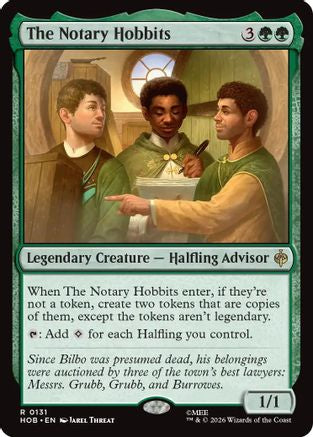 MAGIC: THE GATHERING - The Notary Hobbits (HOB-131) - The Hobbit