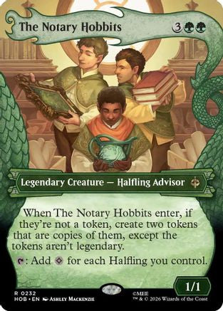 MAGIC: THE GATHERING - The Notary Hobbits (Showcase) (HOB-232) - The Hobbit