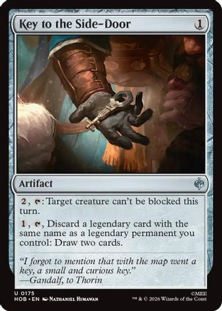 MAGIC: THE GATHERING - Key to the Side-Door (HOB-175) - The Hobbit