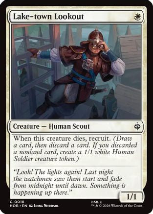 MAGIC: THE GATHERING - Lake-town Lookout (HOB-018) - The Hobbit