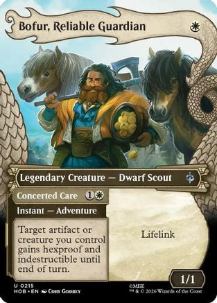 MAGIC: THE GATHERING - Bofur, Reliable Guardian (Showcase) (HOB-215) - The Hobbit