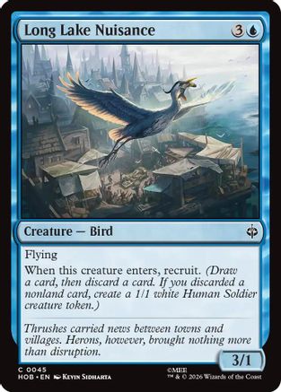 MAGIC: THE GATHERING - Long Lake Nuisance (HOB-045) - The Hobbit