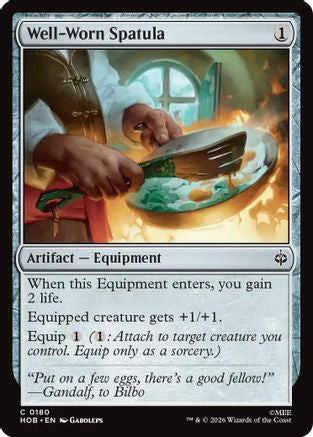 MAGIC: THE GATHERING - Well-Worn Spatula (HOB-180) - The Hobbit