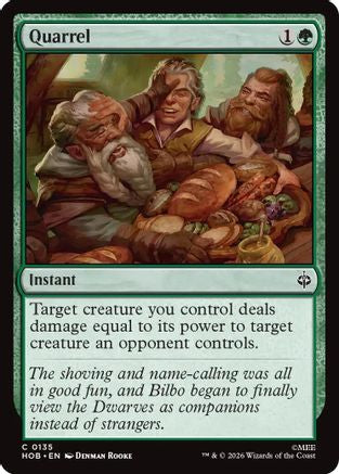 MAGIC: THE GATHERING - Quarrel (HOB-135) - The Hobbit