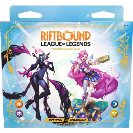 RIFTBOUND : LEAGE OF LEGENDS : Radiance - Showdown Decks: Evelynn vs Seraphine