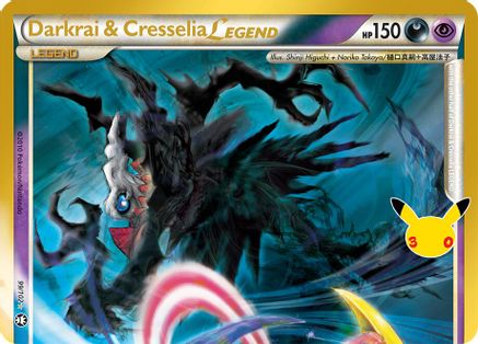 POKEMON TCG - Darkrai & Cresselia Legend (Top) 099/102 ME 30th Celebration Classic Collection - Classic Collection