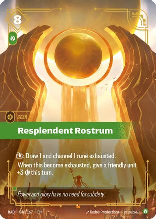 Resplendent Rostrum (046/167) - Radiance Foil