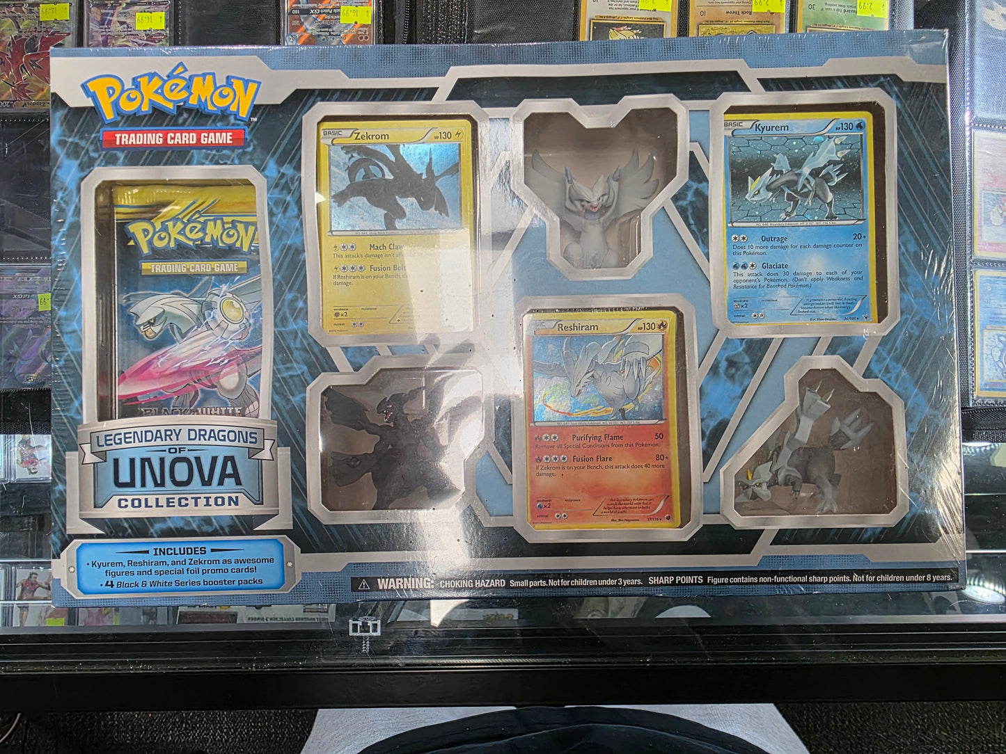 POKEMON TCG - LEGENDARY DRAGONS OF UNOVA COLLECTION BOX