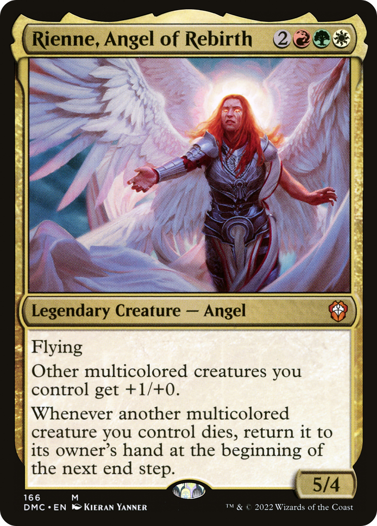 MAGIC: THE GATHERING - Rienne, Angel of Rebirth (DMC-166) - Dominaria United Commander