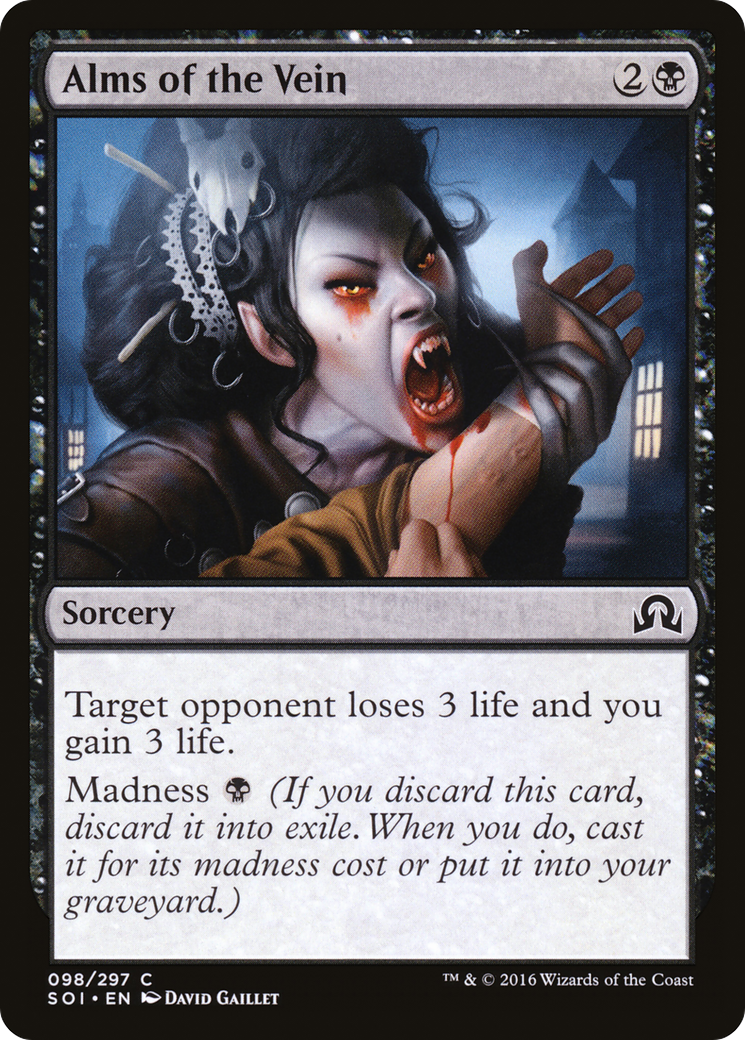 MAGIC: THE GATHERING - Alms of the Vein (SOI-098) - Shadows over Innistrad Foil