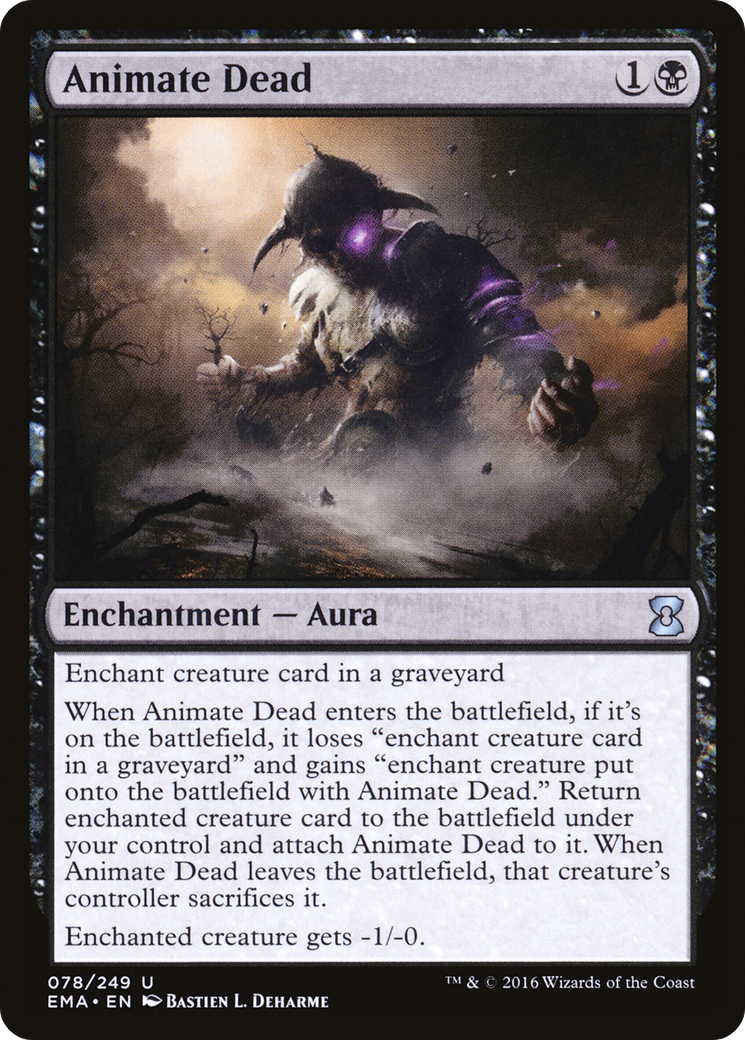 MAGIC: THE GATHERING - Animate Dead (EMA-078) - Eternal Masters