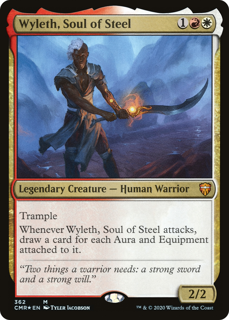 MAGIC: THE GATHERING - Wyleth, Soul of Steel (CMR-362) - Commander Legends Foil