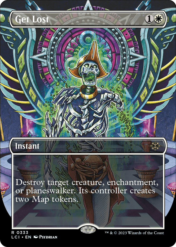 MAGIC: THE GATHERING - Get Lost (Borderless) (LCI-333) - The Lost Caverns of Ixalan (Borderless)