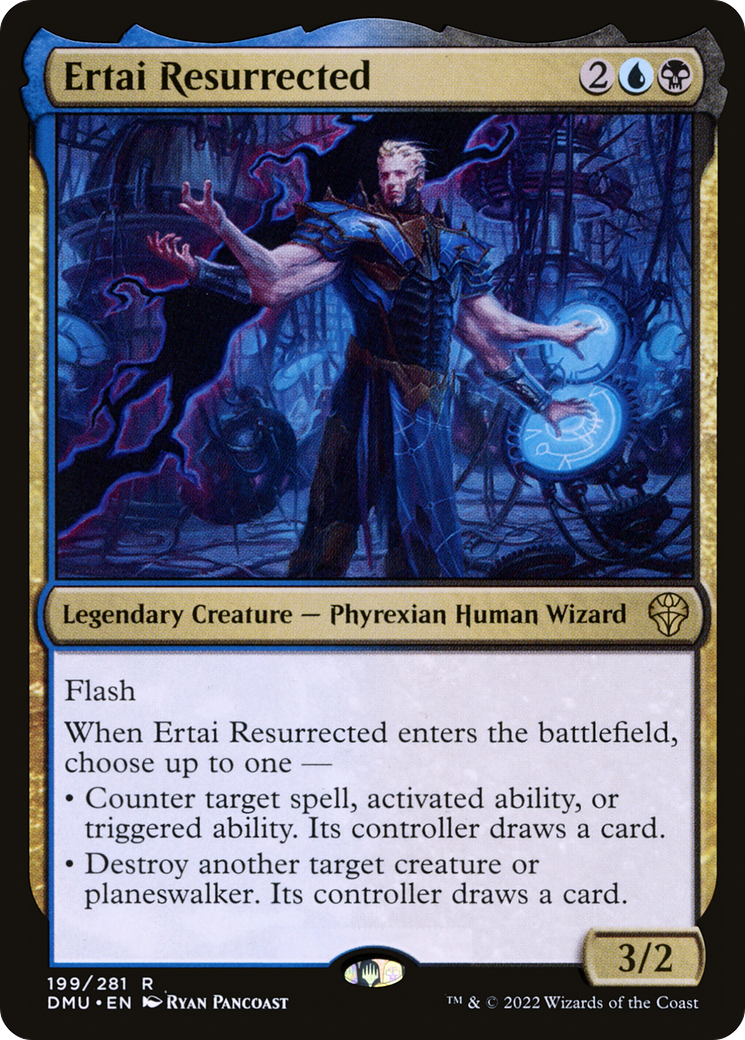 MAGIC: THE GATHERING - Ertai Resurrected (DMU-199) - Dominaria United Foil