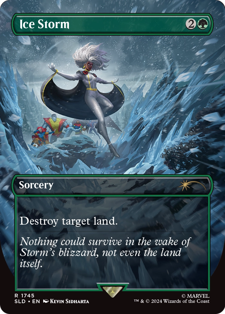 MAGIC: THE GATHERING - Ice Storm (SLD-1745) - Secret Lair Drop (Borderless)