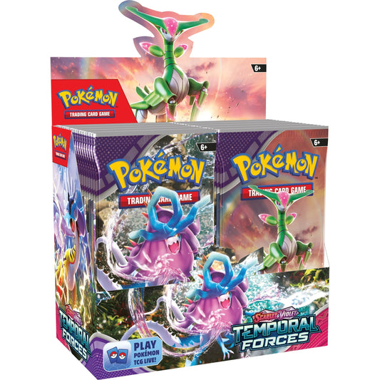 POKEMON TCG - Scarlet & Violet-Temporal Forces Booster Box