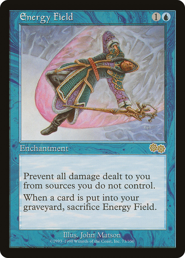 MAGIC: THE GATHERING - Energy Field (USG-073) - Urza's Saga