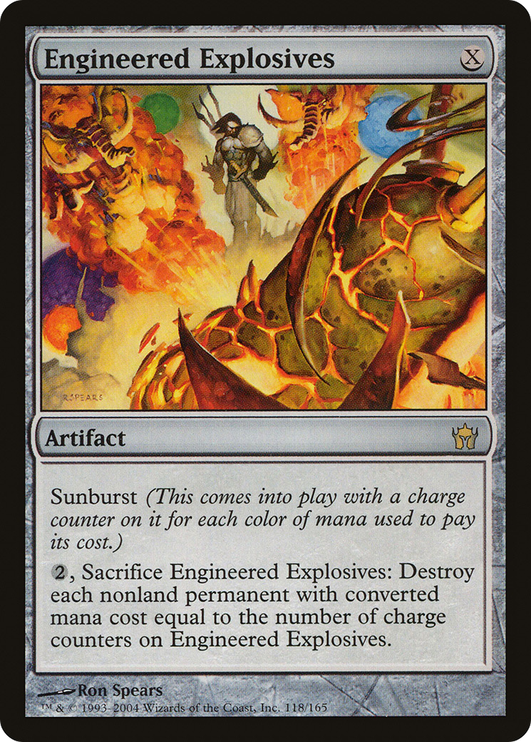 MAGIC: THE GATHERING - Engineered Explosives (5DN-118) - Fifth Dawn