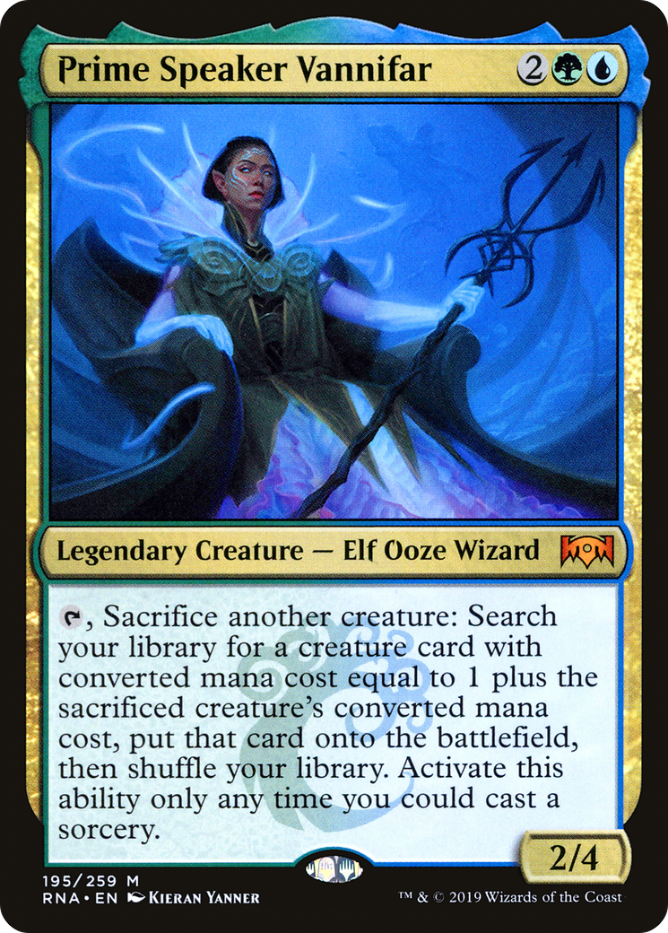 MAGIC: THE GATHERING - Prime Speaker Vannifar (RNA-195) - Ravnica Allegiance Foil