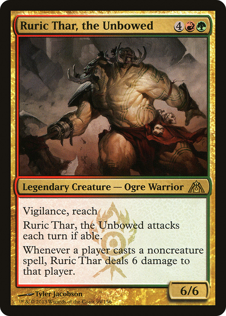 MAGIC: THE GATHERING - Ruric Thar, the Unbowed (DGM-099) - Dragon's Maze