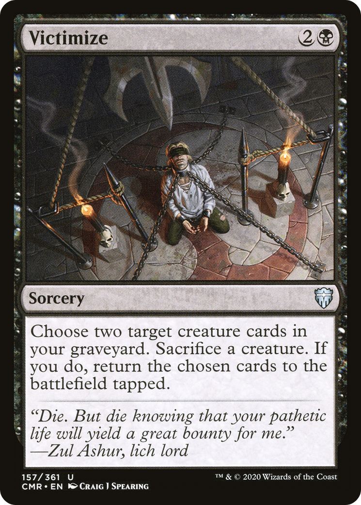 MAGIC: THE GATHERING - Victimize (CMR-157) - Commander Legends