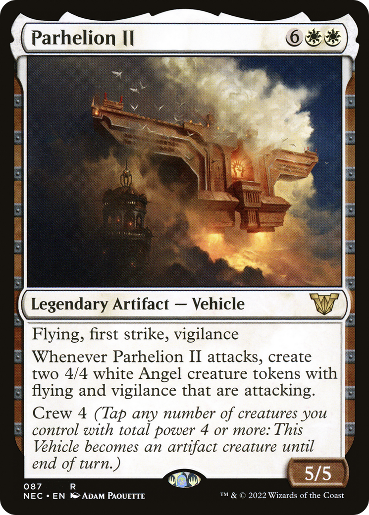 MAGIC: THE GATHERING - Parhelion II (NEC-087) - Neon Dynasty Commander