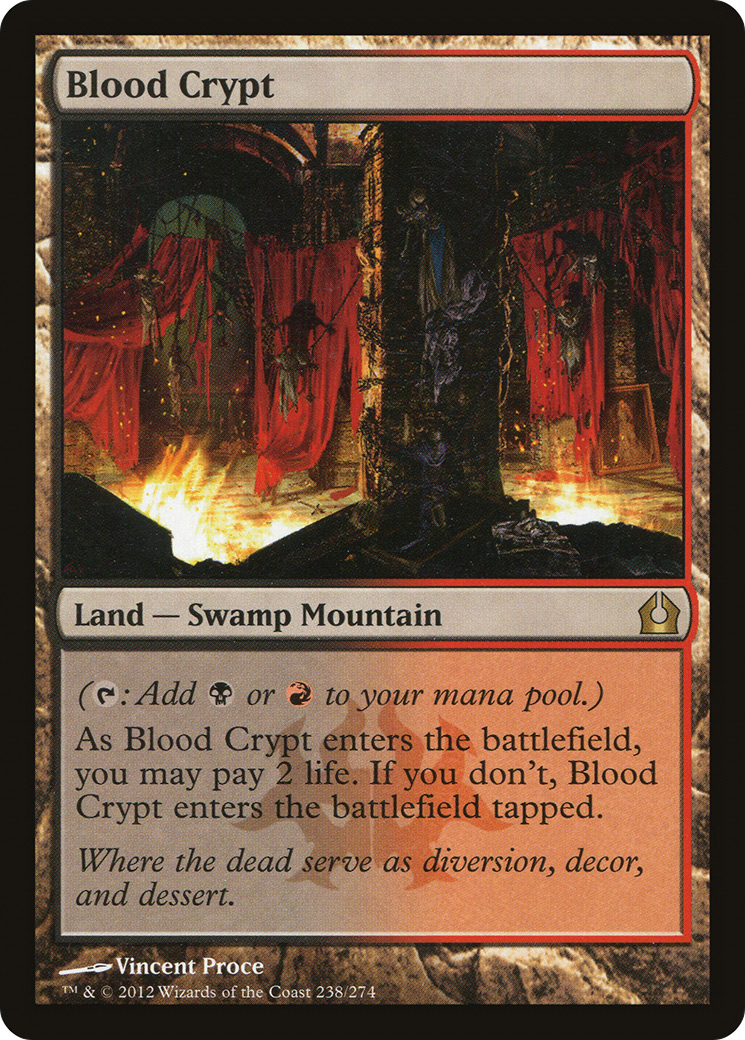 MAGIC: THE GATHERING - Blood Crypt (RTR-238) - Return to Ravnica Foil