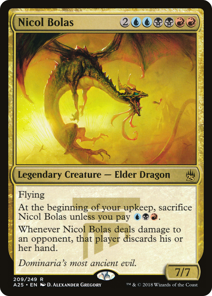 MAGIC: THE GATHERING - Nicol Bolas (A25-209) - Masters 25